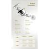 QKZ ODIN Earphones HIFI Monitoring Vocal 3-Level Tuning Switch Metal Heavy Bass Earbuds Dynamic Sport Music Headsets D-Fi Castor