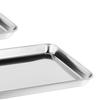 Stainless Steel Baking Tool Pastry Nonstick Easy to Clean Metal Pans Serving Platter Oven Baking Tray for Restaurant Party