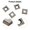 #10Pcs Square Carbide Cutter Inserts 14x14x2mm For Wood Lathe Turning Tools #