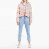 Puma Classics Shine Down Logo Hooded Down Jacket Women Outerwear Pink 599144-15