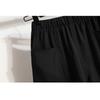 DIMANAF 2025 Plus Size Shorts Summer Women Solid Loose High Waist Casual Wide Leg Pants Short Pants Basic Harem