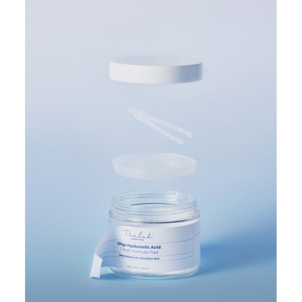 The Lab By Blanc Doux Hyaluronsäure mit niedrigem Molekulargewicht 7-fach Multi-Formel-Pad 120g 60 Stück