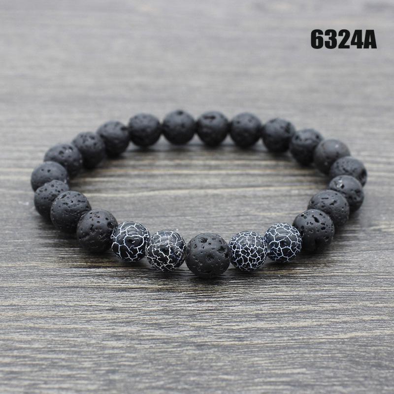 European 2021 Hot-Selling Lava Stone Yoga Bracelet