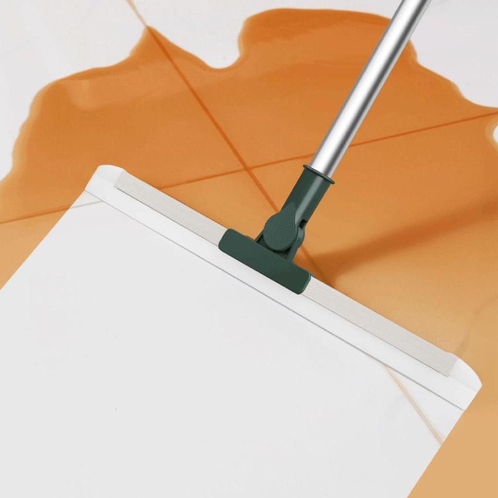 Golvskrapa Golvmopp Multifunktionell Hushållssilikonvissla Kraftig Skrubba Kök Dusch Kakel Husdjurshår Långt Handtag Antistatisk