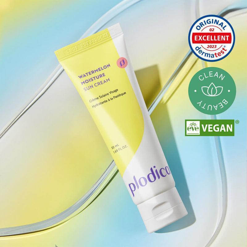 [plodica] Watermelon Moisture Sun Cream SPF 50+ PA++++ 50ml