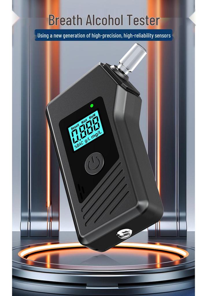 Portable LED Breathalyzer for Car and Home BAC Testing