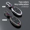 5 7 Buttons Zinc Alloy + Silicone Car Key Case Cover For Hyundai Kona Ev Grandeur GN7 IONIQ 6 2025 2025 Remote Key Protect Shell