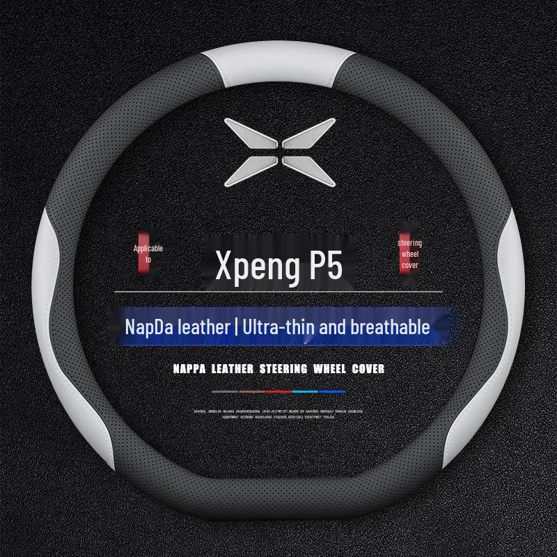 XPeng P5 Steering Wheel Cover - All-Season, Non-Slip, Thin Design for 2022 Model