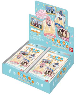 Bandai Yurucamp SEASON 3 Sticker Set 20 Packs Included Recommended 15 Years Old and Above Die-cut (Pack) (BOX) Age