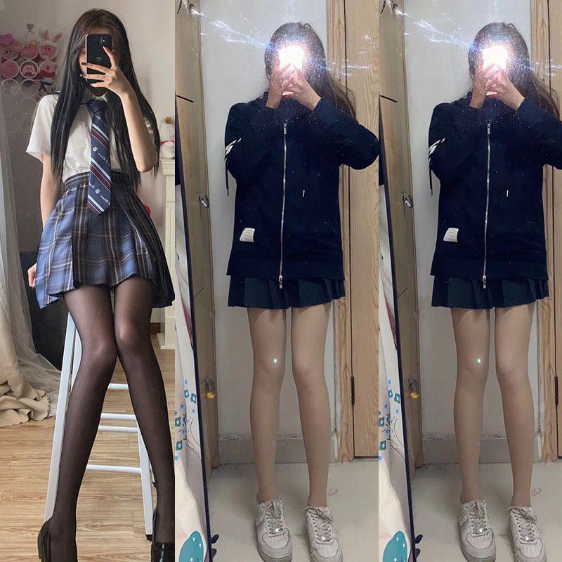 Extra Tall Unisex Black or White Stockings - 190cm Plus Size Pantyhose for Spring/Summer