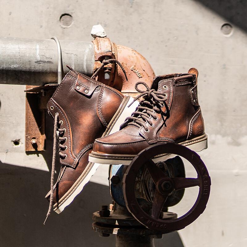 CATCAT Men's High-Top Retro Boots
