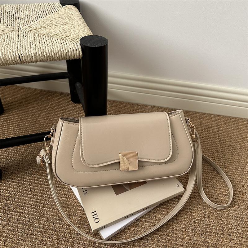 Fashionable Underarm Bag Elegant and Simple Light Luxury Retro Single Shoulder Crossbody Small Bag