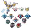 Ultraman Taiga Accessory Set 01 02 03 04 Photon Earth Keychain with Cleaner Cloth Assorted Set Total of 13 Items Transform with Taiga Spark