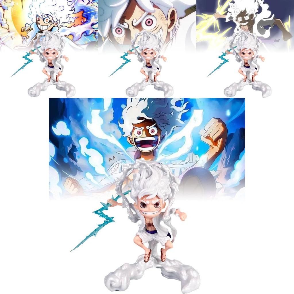 Collectible Pvc Sd Nika Luffy Gear Five Awakening Figurine Toy Boxed