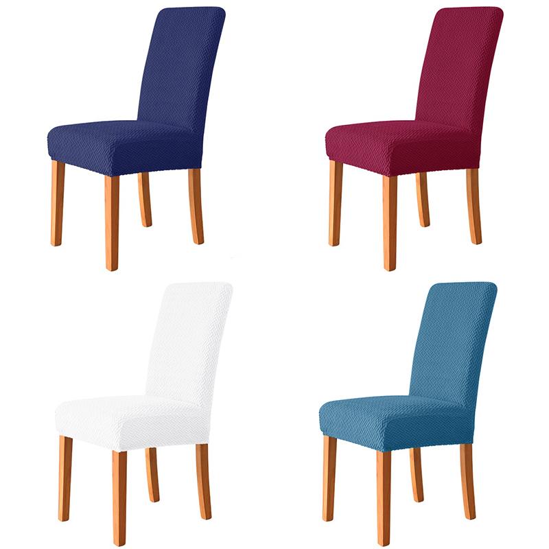 Echter wasserdichter Stuhlbezug Stretch Universalgröße Günstige Stuhlsitzbezüge mit Rückenlehne für Hochzeit Esszimmerstühle für Zuhause