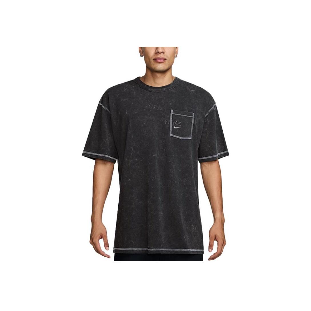 Nike Sportswear Pocket Crew Neck Short Sleeve T-Shirt Men Tops Black HJ0777060 M