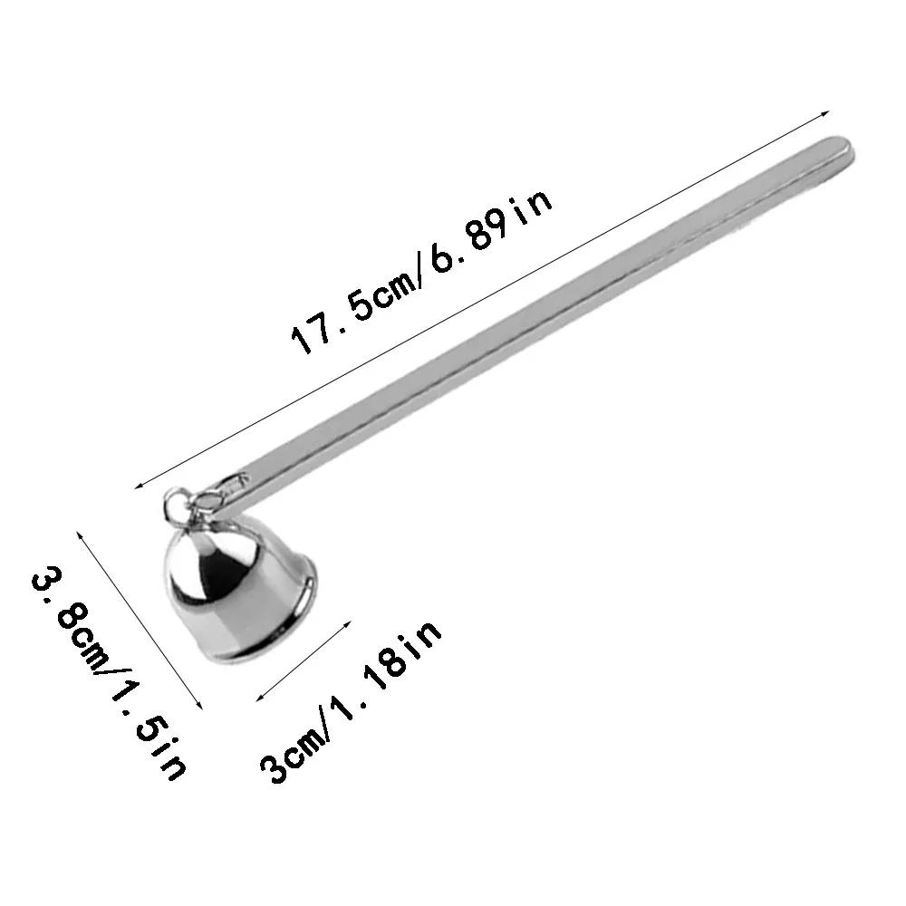 Candle Wick Snuffer Multiple Colors Candle Accessories Bell Long Handle Candle Care Tools Home Supplies DIY Lover Craft Gifts