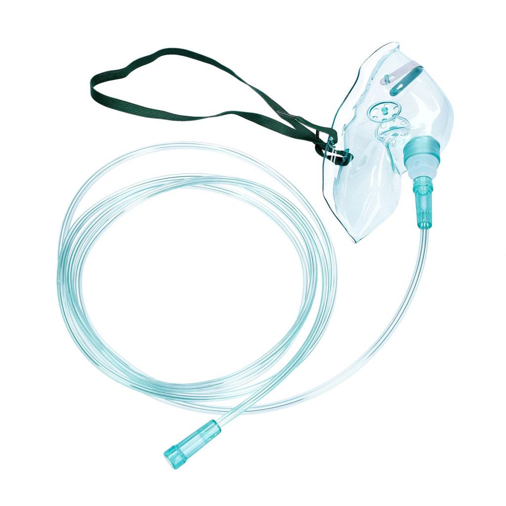 Oxygen Mask with Tubing 210cm for Children Size 1pc