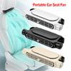USB Portable Car Seat Fan 3 Speeds Adjustable Car Headrest Cooling Air Fan Car Seat Cooling Fan for Front Rear Seat Passenger