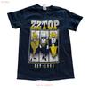 Zz Top Adulte S M 2019 Concert Tour Villes Dates T Shirt Haut Vintage Pour Usage Quotidien Mode Homme Graphique Confortable