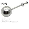 Teleskopický spařovač čajových kuliček Kávový filtr Nerezová ocel Vylepšené aroma Čistá várka Ideální pro sypaný čaj Káva