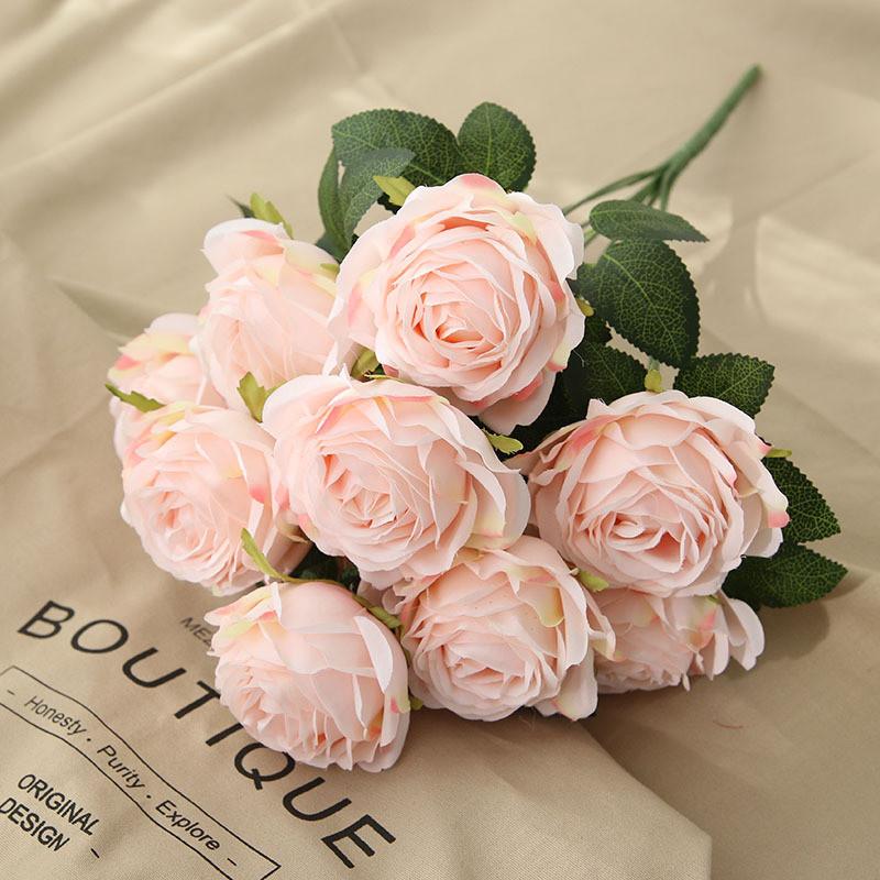 Highend Silk Rose Flower Decor For Wedding Home Photography And Outdoor Arrangements