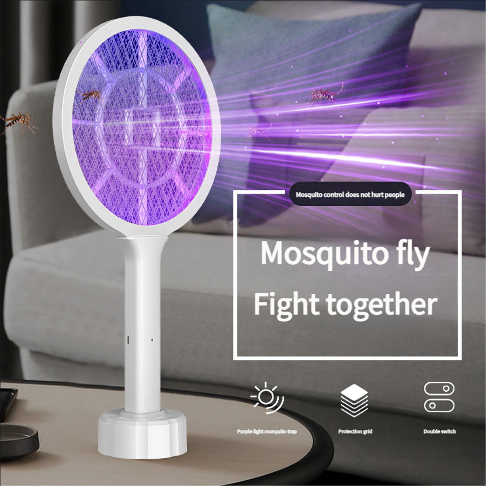 

Rechargeable Fly Control Device Electric Fly Swatter With Quiet Operation USB Charging For Small Areas Home Use 1