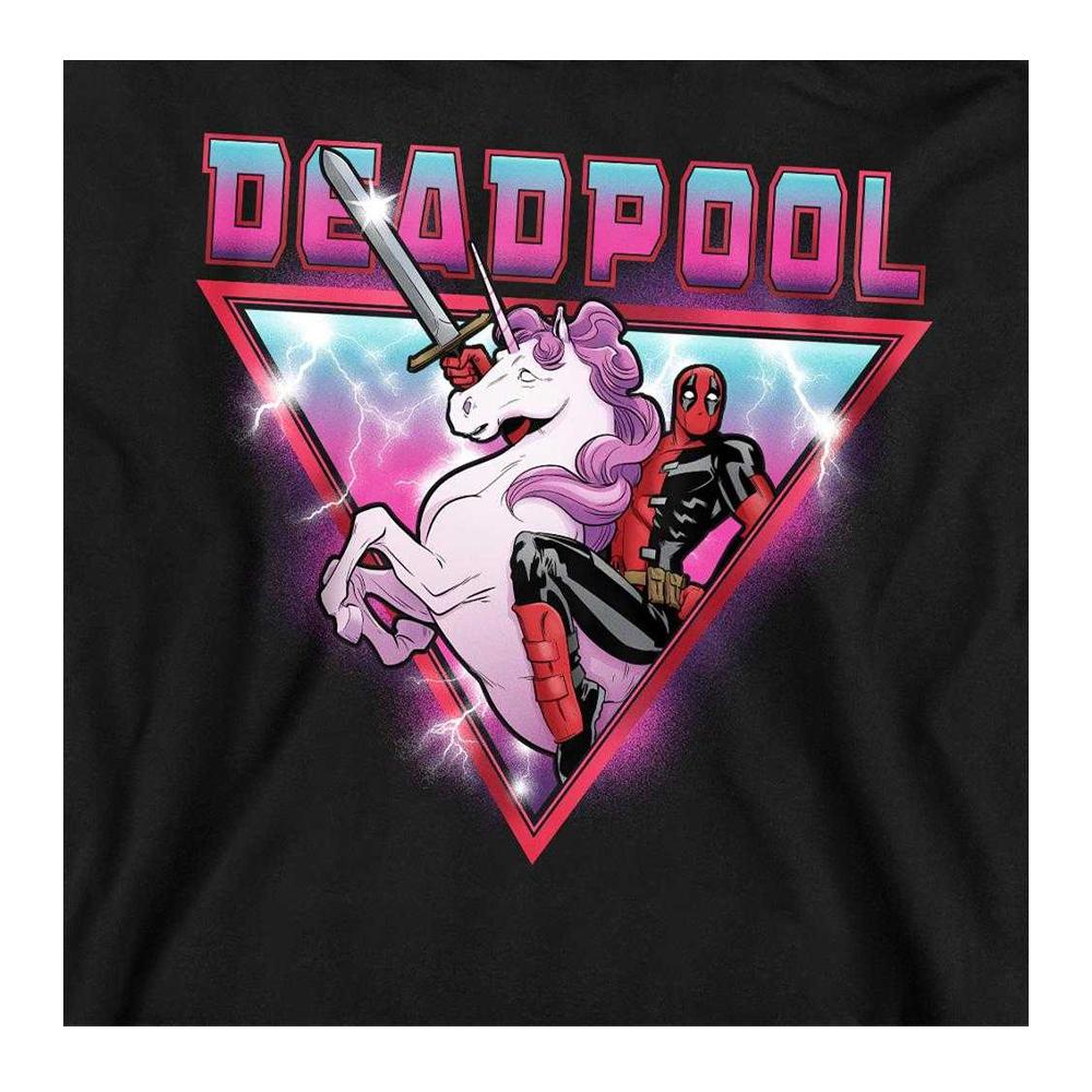Deadpool Unisex Adult Metal Unicorn Wade Sweatshirt