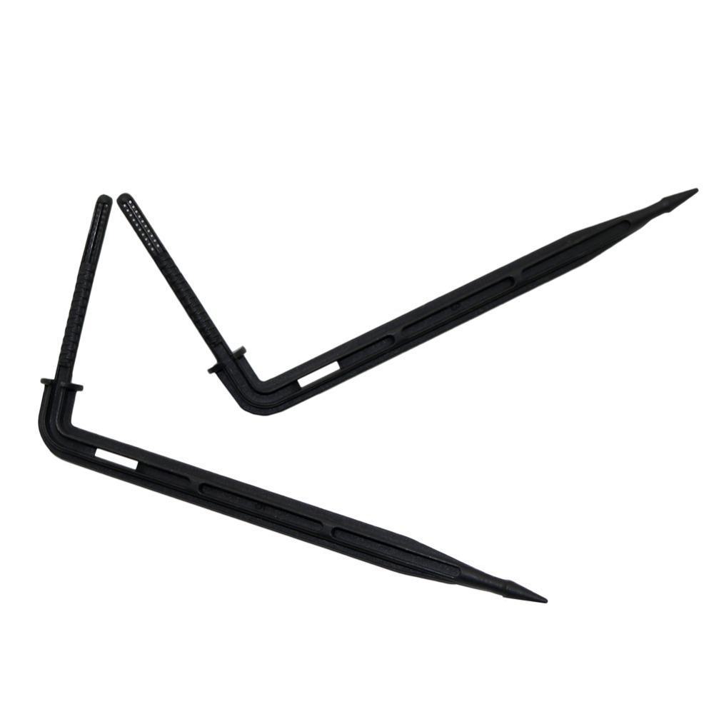 Black Curved Drip Arrow: Ground-Inserted Steady Flow Irrigation Device for Greenhouses and Orchards