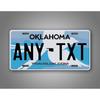 Personalized Oklahoma Explore Themed Decorative Tag Ideal for Home Decor (Only Decoration)