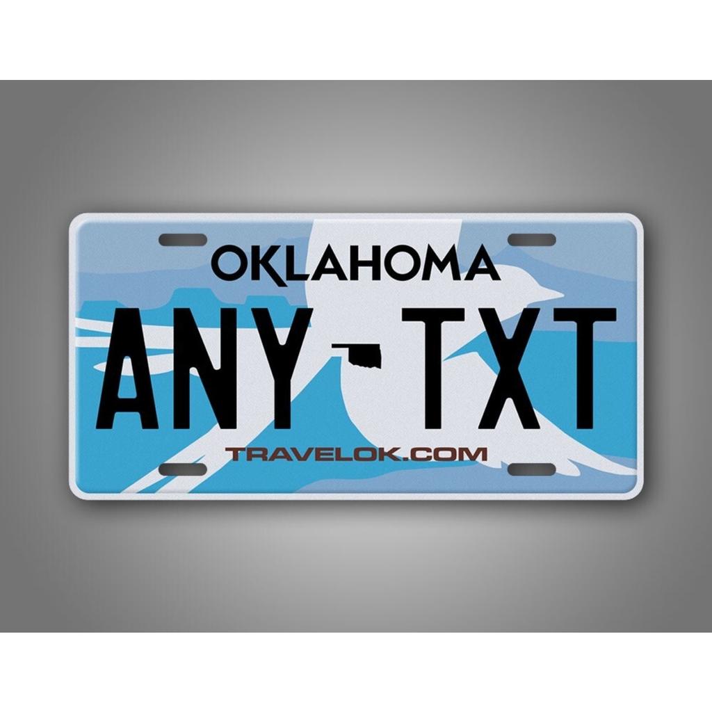 Personalized Oklahoma Explore Themed Decorative Tag Ideal for Home Decor (Only Decoration)