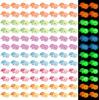 10-100Pcs Glow-In-The-Dark 3D Turtle Figurines Colorful Translucent Plastic Decorations for DIY Crafts Party Favors Classroom