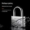 Waterproof Rustproof Anti-Theft Padlock: Master Key Pry-Resistant Gate & Household Lock