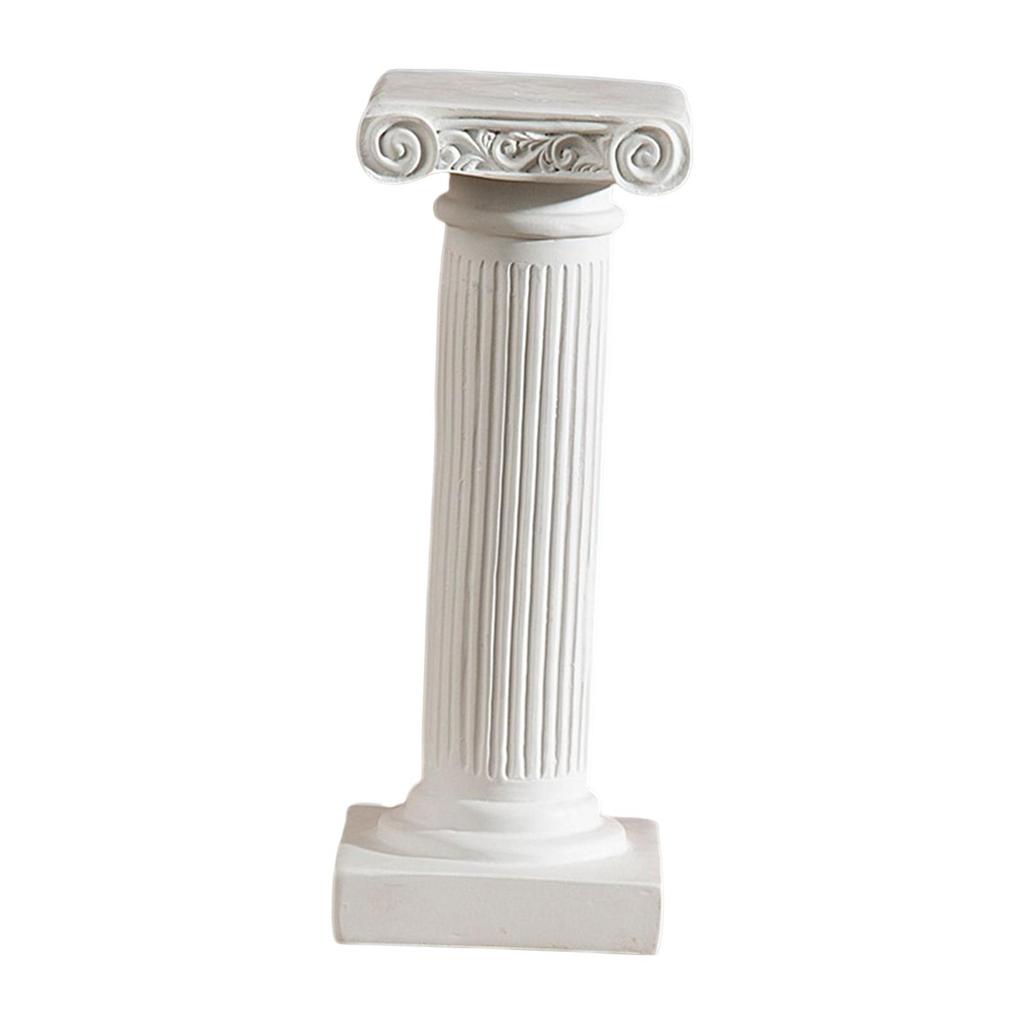 White Roman Pillars Base Stigma Home Decor Mini Greek Columns for Banquet Outdoor