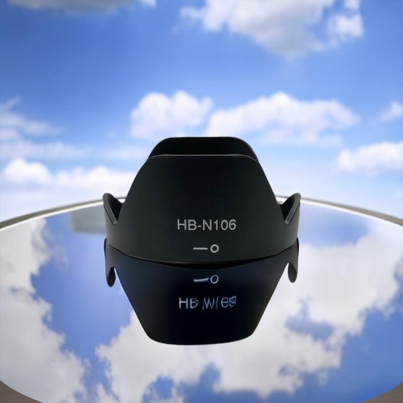 Lens Hood for DSLR Camera Lens HB-N106 Sunshade Reversible- for AF-P DX 18-55mm f/3.5-5.6G Outdoor Photography