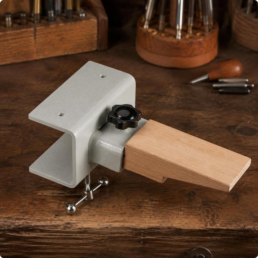 Jewelry Making Bench Clamp Stationary Repair Stable Workbench Tool for Craft