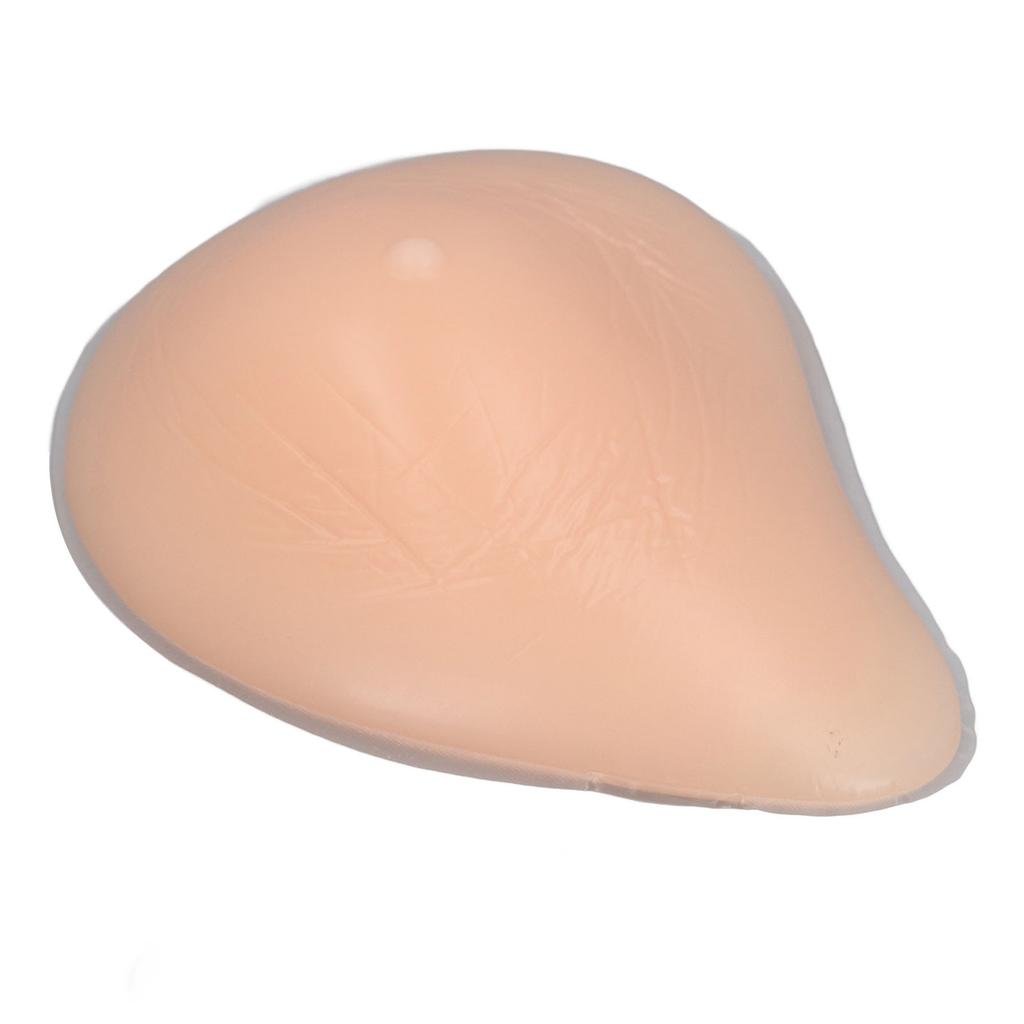 Silicone Boob Form Mastectomy Prosthesis Asymmetrical Shape Deep Concave Realistic Feeling Soft Boobs Insert