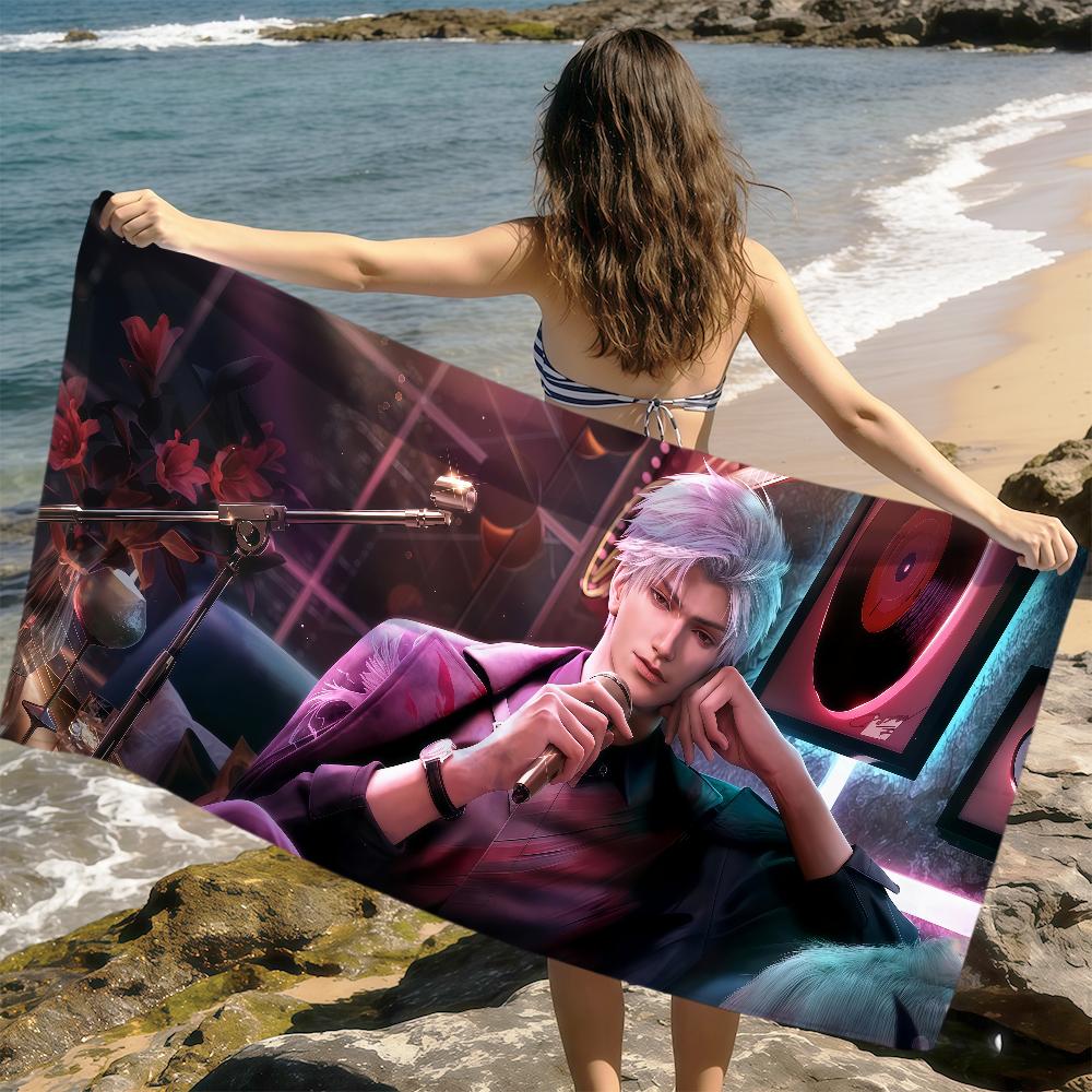 Love and Deepspace Sylus Towel soft printed Beach Towels Trip Towel swim Summer Holiday Vacation bathing Pool Camp Gift