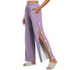 Women’s Side Closure Rehabilitation Pants Easy Open Adaptive Design Loose Fit Elastic Waistband