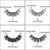 Lashie - Multipack Cils Postiches Yeux de Poupée (Modèles variés)
