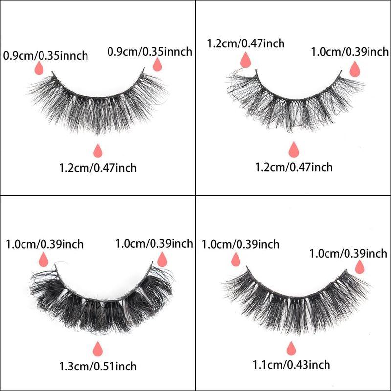 Lashie - Multipack Cils Postiches Yeux de Poupée (Modèles variés)
