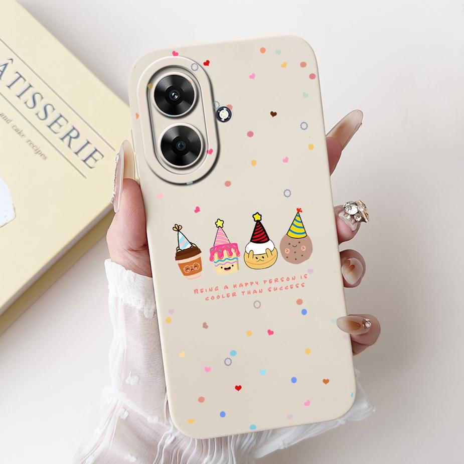 For Realme Note 60 Case Narzo N61 Cute Funny Cartoon Cover Soft Silicone Phone Case For Realme Note 50 Note50 Note60 Shell Coque