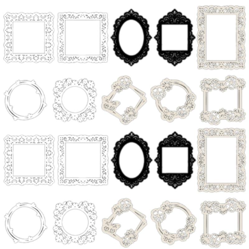 

20 Sheets Aesthetic Scrapbooking Background Paper for Journal Planner Picture Frames Embellishment