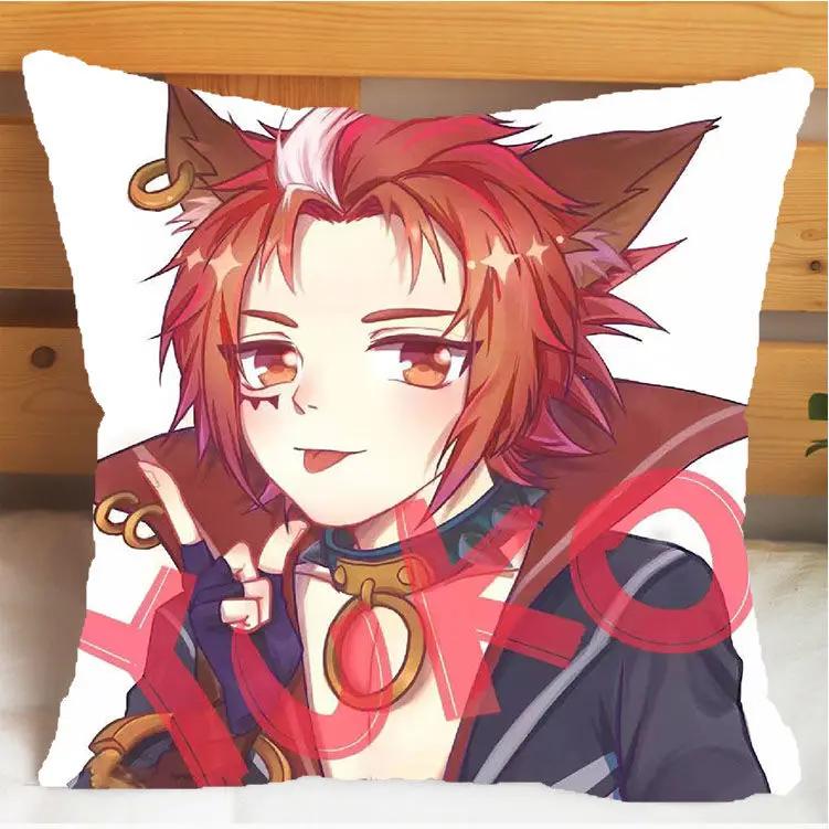 Arena of Valor Honor of Kings Bai Li Xuan Ce Pillow and Pillowcase Cushion Cover Double Sided Print Plush Throw Pillows 40x40cm