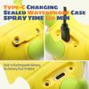 Electric Spraying Turtle Bath Toy,Rechargeable Fountain Pool Learning Set With 5 Stacking Rings,Rotating Water Jets For Toddlers 18M-6 Years,
