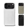 3D Minimalist Rimo-wa Wellenmuster Gepäckstreifen Business Sle Handyhülle für IPhone 17 Pro Max 16 15 14 Pro Max Premium Stoßfeste Hülle