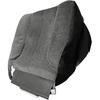 Driver Side Bottom Cloth Seat Cover, Dark Gray Front Left Cloth Seat Cover for 2003-2005 Dodge Ram 1500/2500/3500 SLT