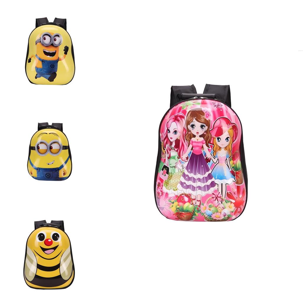 Despicable Me Children Durable Abs Pc Backpack With Cartoon Prints For School