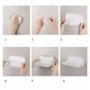 Space Saving Foldable Shelf Waterproof Surfaces Easy Installation No Drilling Wall Mount Organizers Suitable for Campers