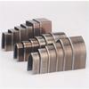 18Pcs Leather Corner Puncher Leathercraft Hole Punching Tool Leather End Punching Tool Carbon Steel Corner Cutter Tool